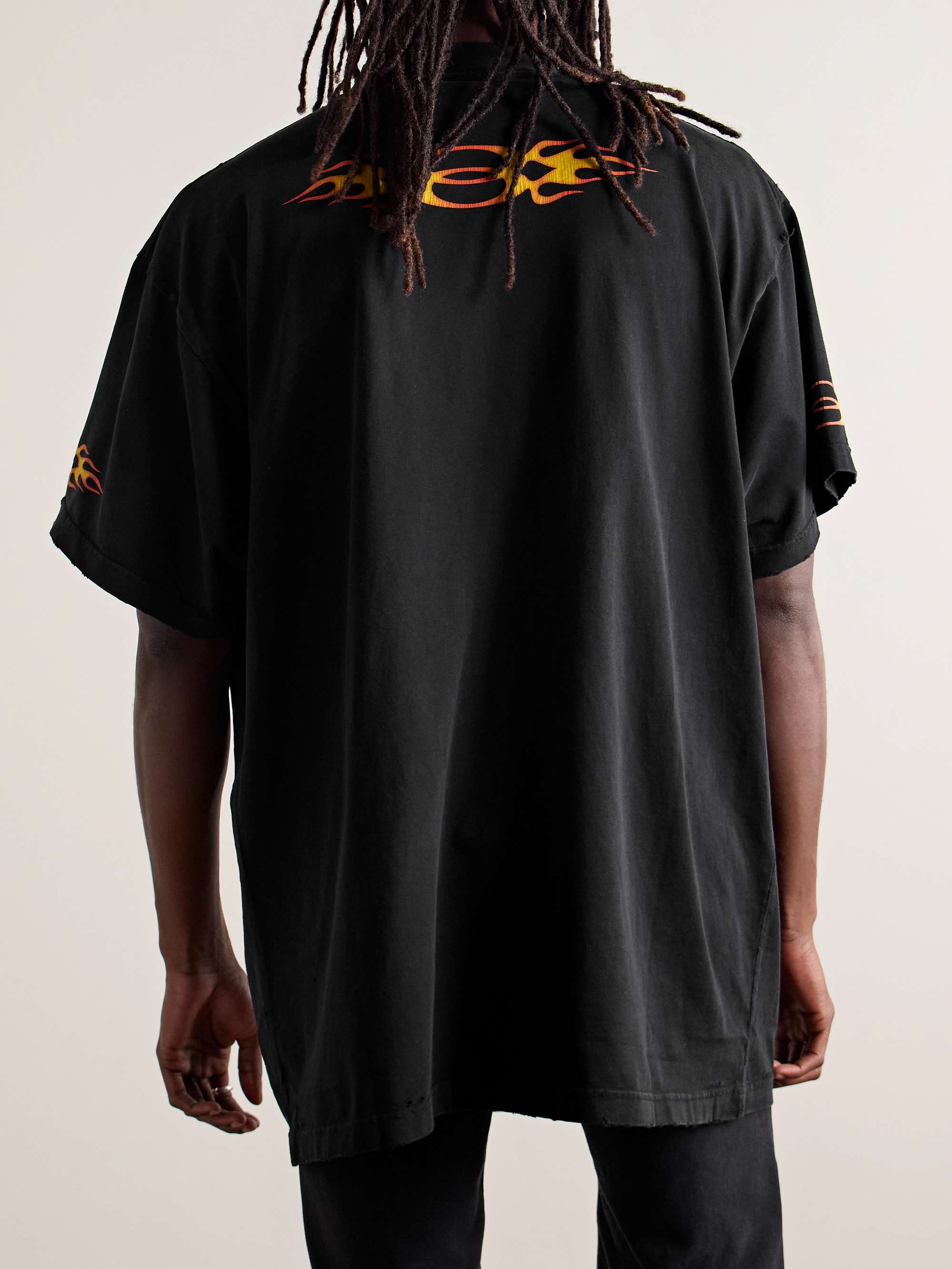 BALENCIAGA コットンジャージー オーバーサイズ Tシャツ BALENCIAGA コットンジャージー オーバーサイズ Tシャツ