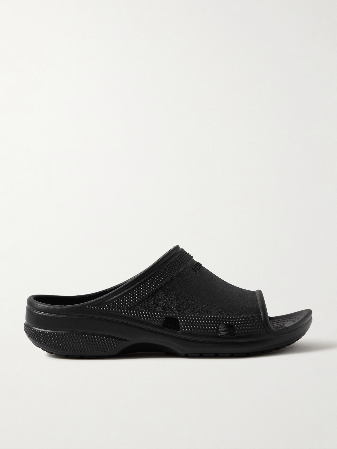 Balenciaga Crocs Logo-Embossed EVA Slides - Men