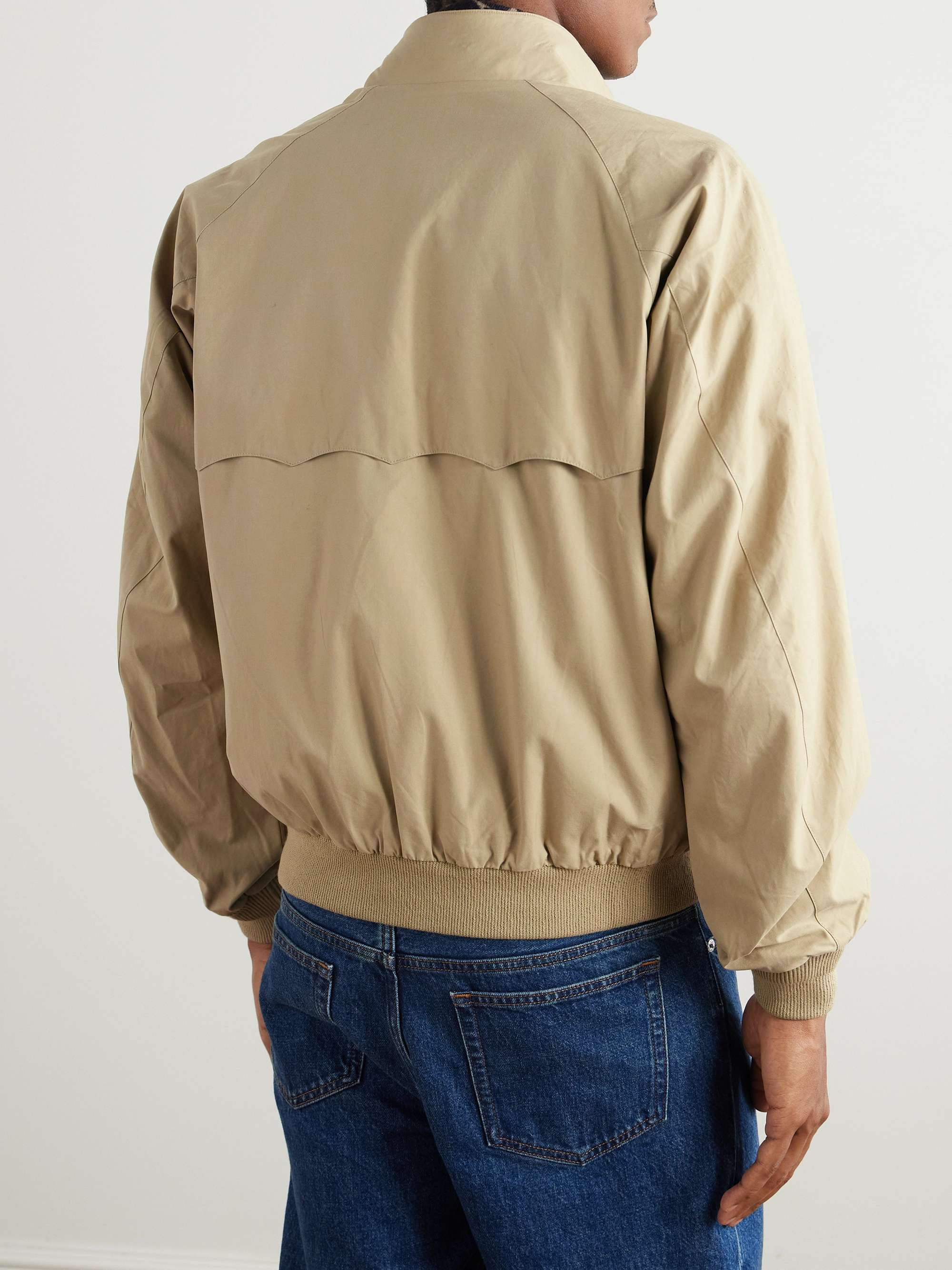 Neutral G9 Cotton Harrington Jacket | BARACUTA | MR PORTER