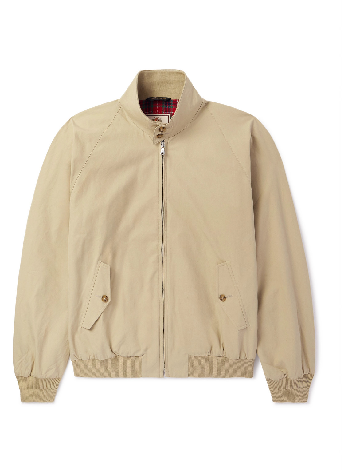 Baracuta Technical Fabric Jacket In Neutrals