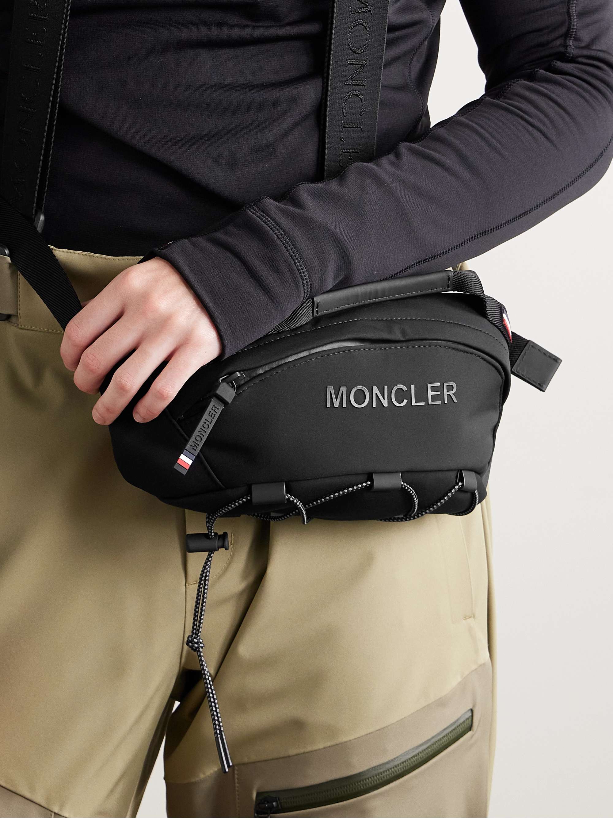 MONCLER GRENOBLE Logo Appliqued Tech Nylon Ski Belt Bag for Men MR PORTER