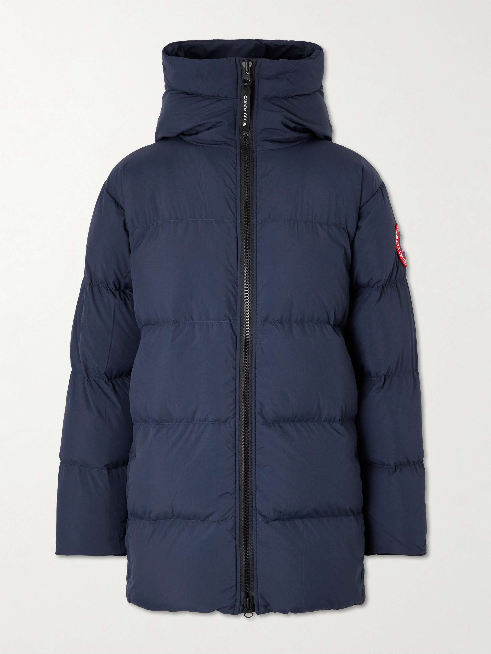 Lawrence Logo Appliqued Quilted Enduraluxe Down Jacket