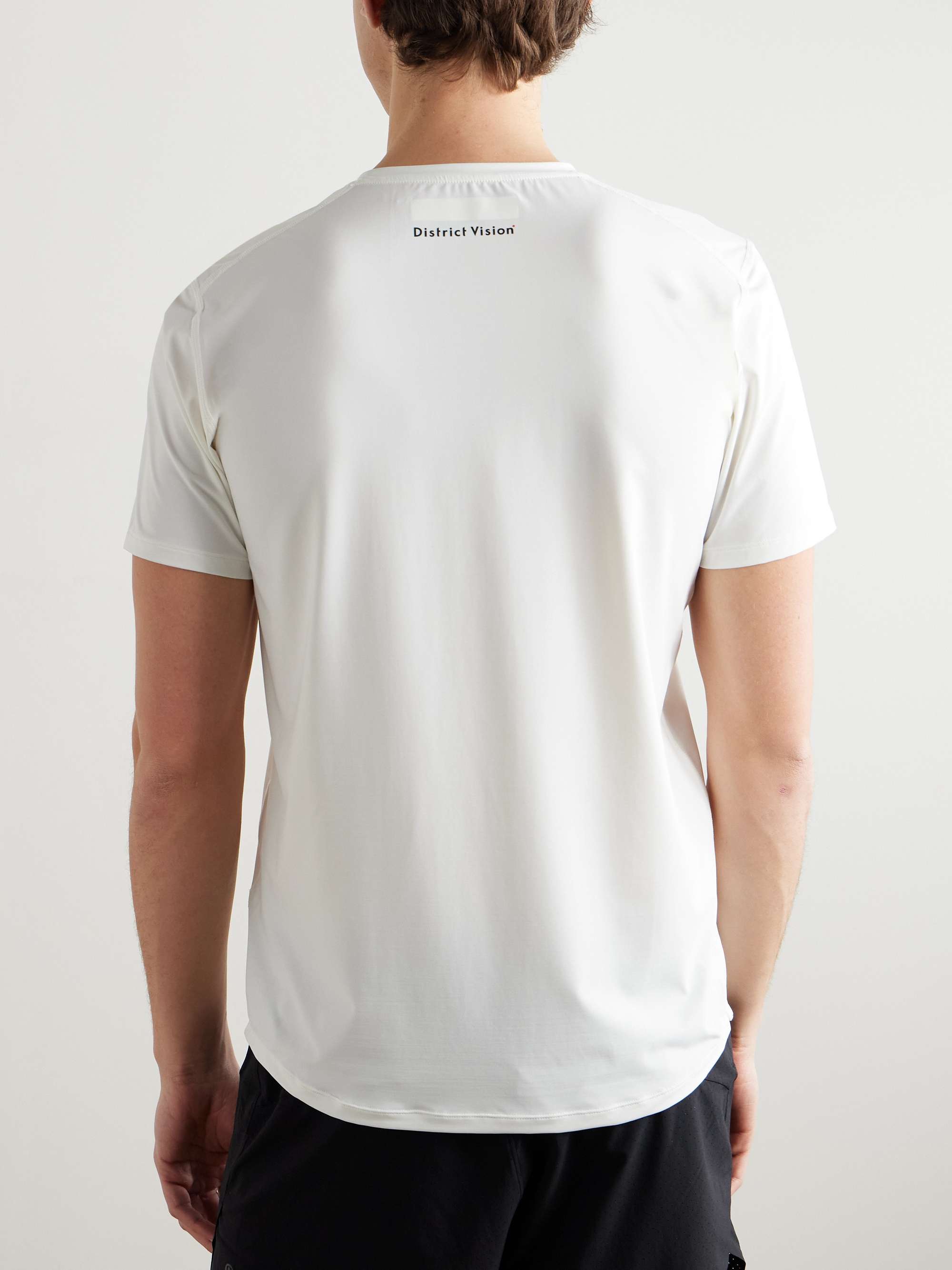 DISTRICT VISION Logo-Print Stretch-Jersey T-Shirt for Men