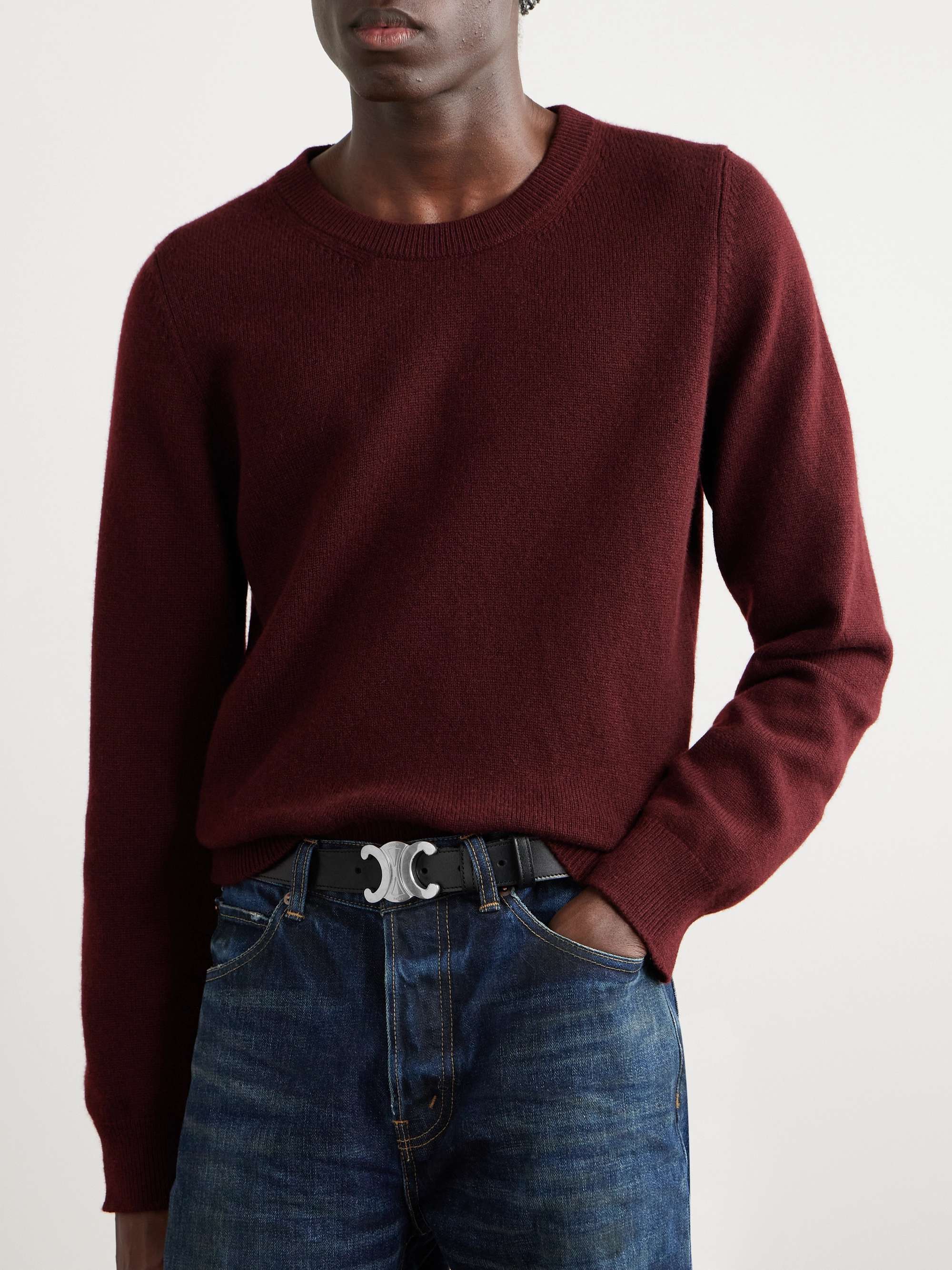 CELINE HOMME レザーベルト 3cm for Men | MR PORTER