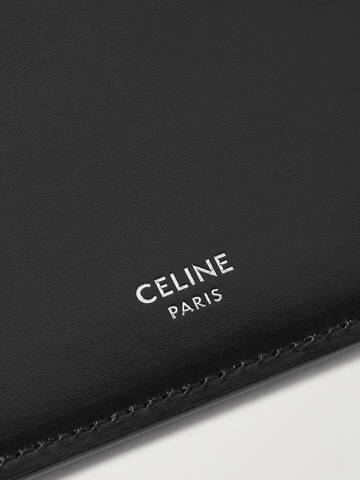 Celine Triomphe Coated-canvas Zipped Cardholder In Multi