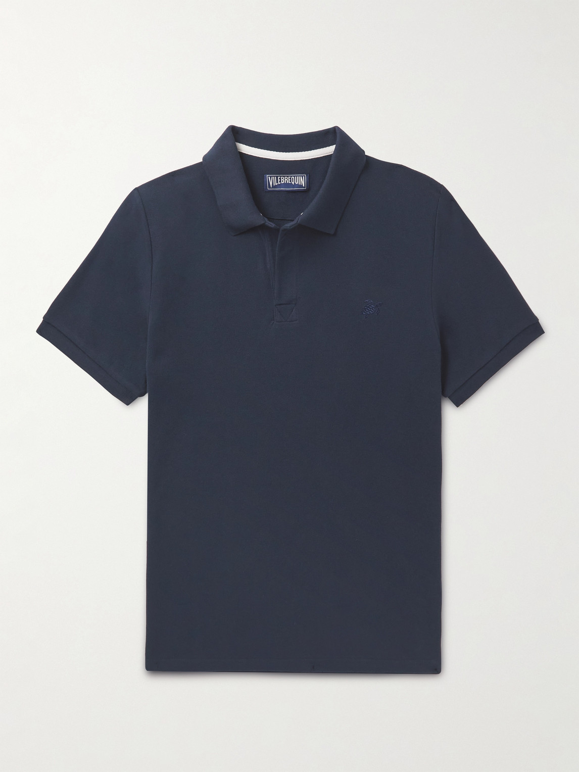 Vilebrequin lim-Fit Logo-Embroidered Cotton-Piqué Polo hirt - Men
