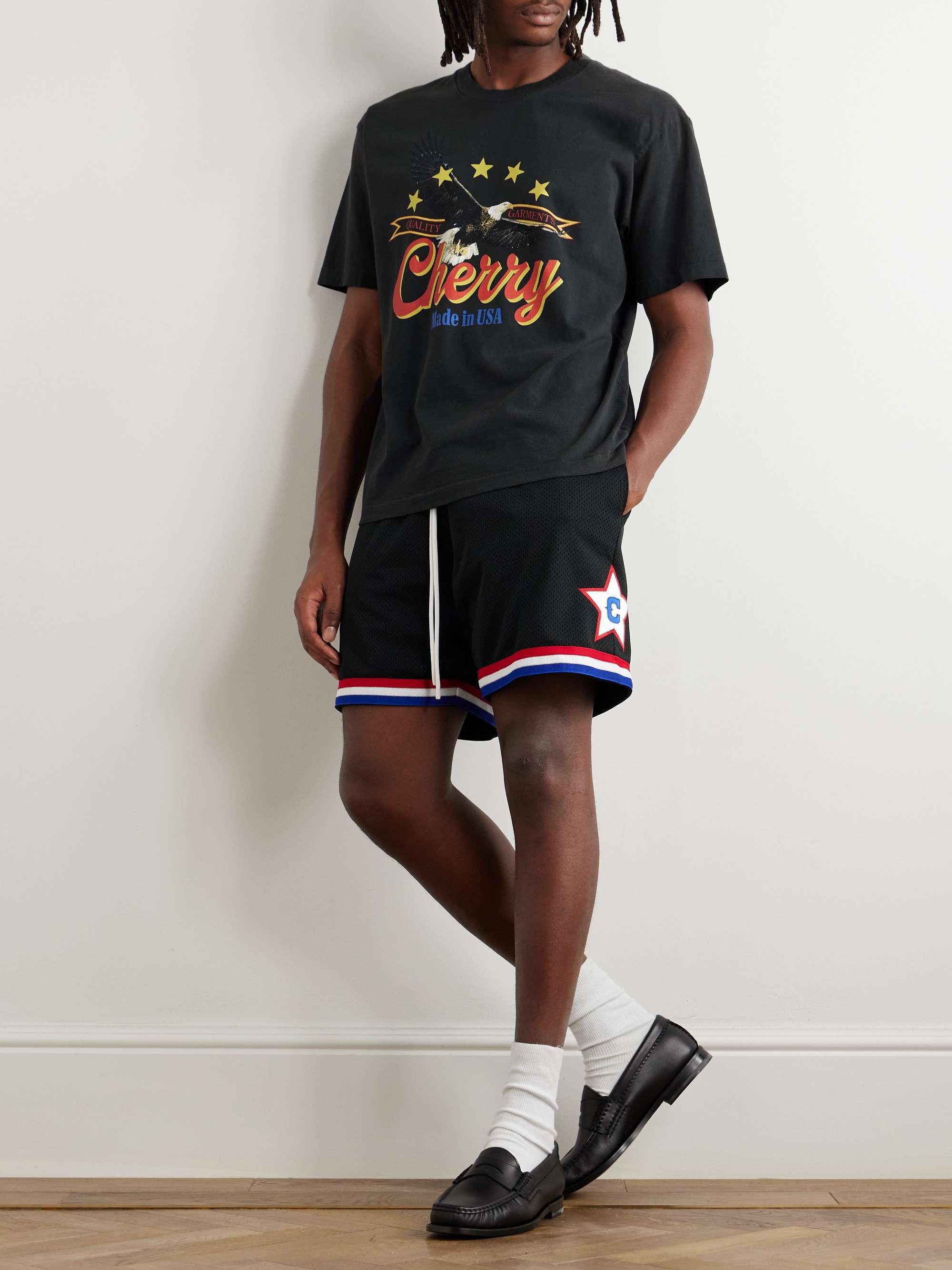 CHERRY LOS ANGELES Logo-Print Cotton-Jersey T-Shirt for Men