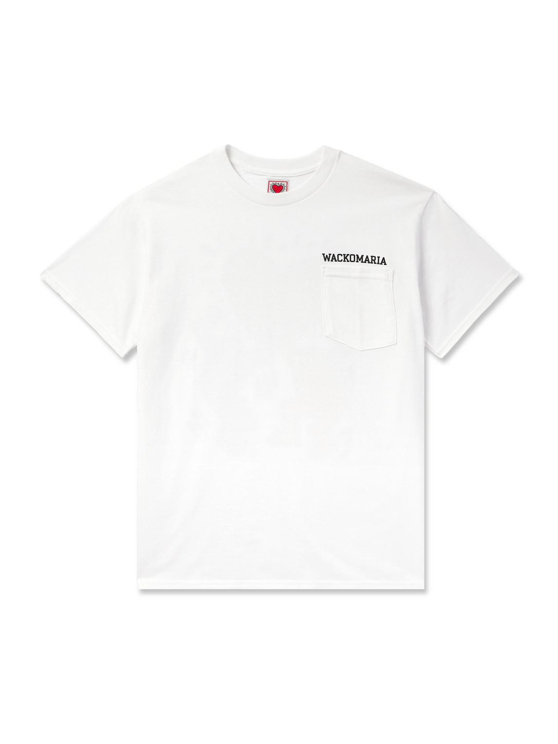 Wacko Maria Keith Haring Printed Cotton-jersey T-shirt In White