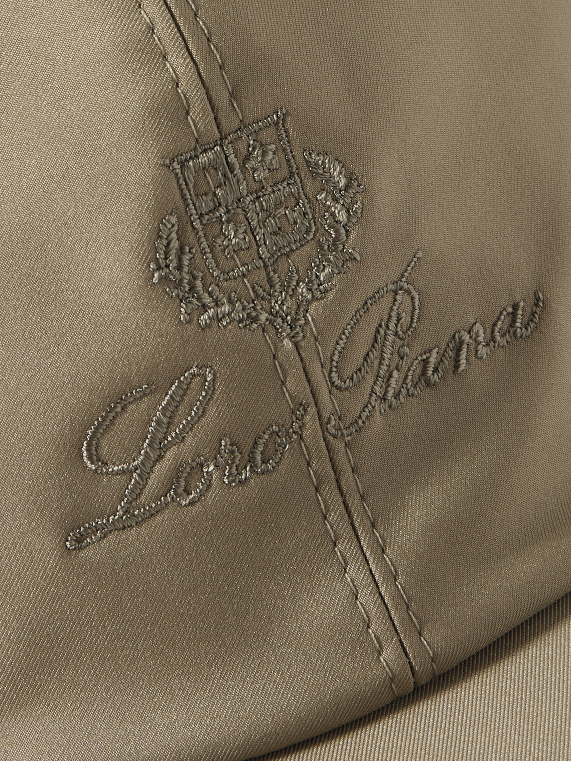 Loro Piana Logo-embroidered Storm System® Shell Baseball Cap In Green