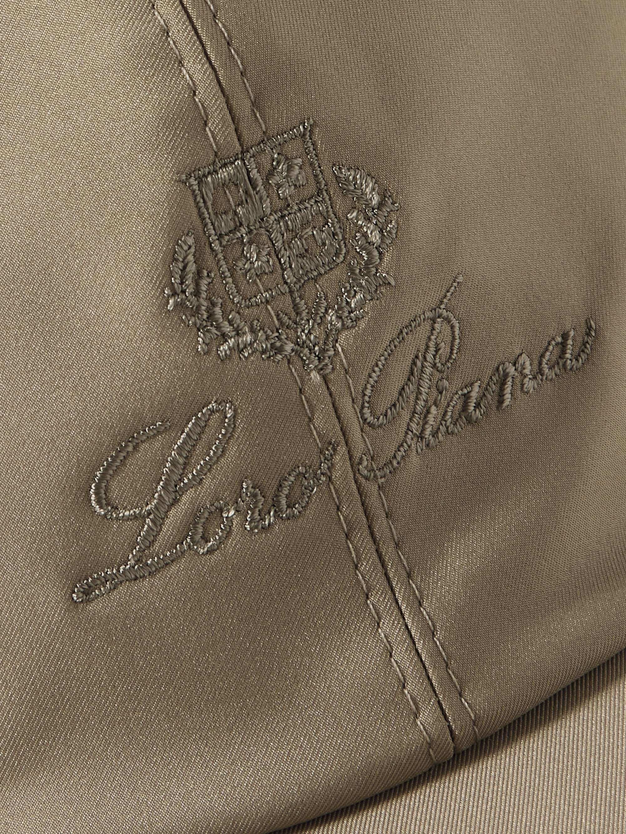LORO PIANA Logo-Embroidered Storm System® Shell Baseball Cap