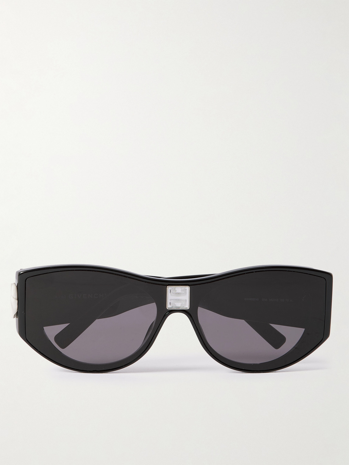 Round-Frame Acetate and Silver-Tone Sunglasses