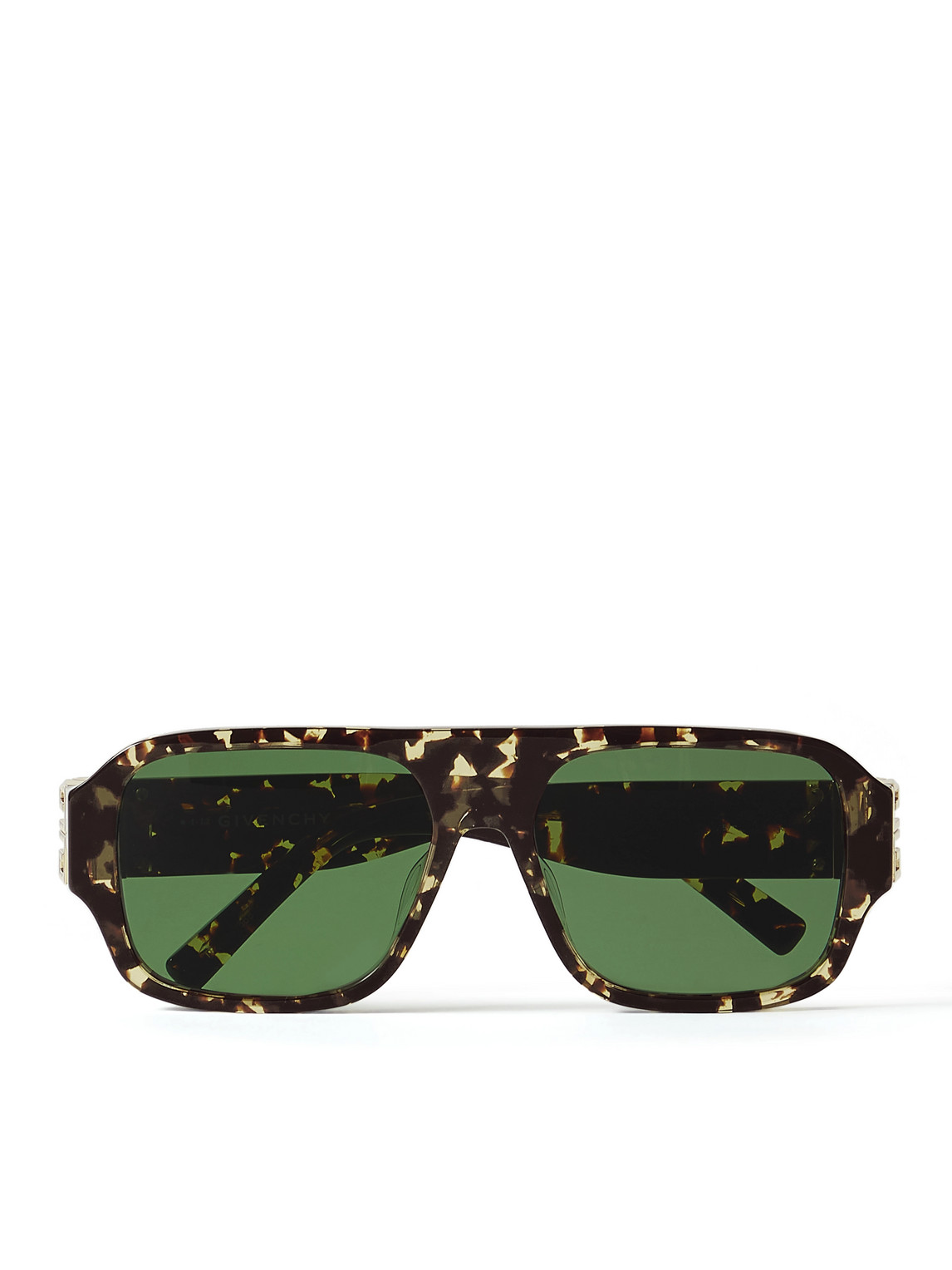 Givenchy - D-Frame Gold-Tone and Tortoiseshell Acetate Sunglasses - Men - Tortoiseshell