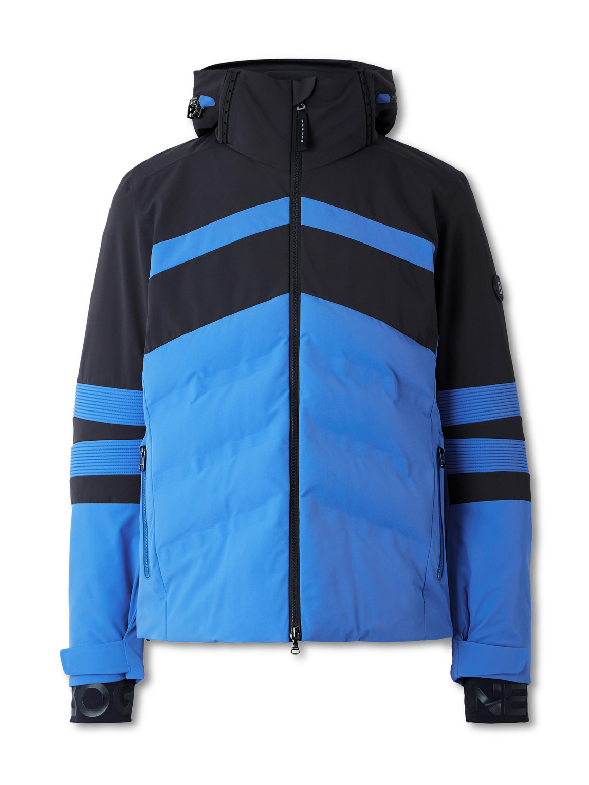 Henri Striped Padded Hooded Ski Jacket