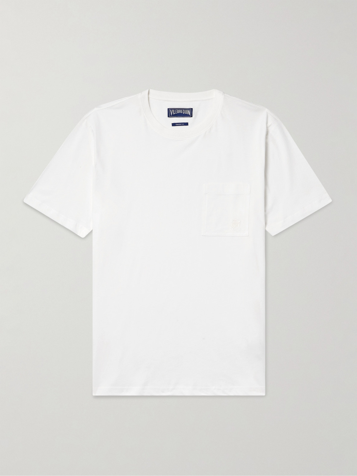 Vilebrequin Titan lim-Fit Logo-Embroidered Cotton-Jersey T-hirt - Men