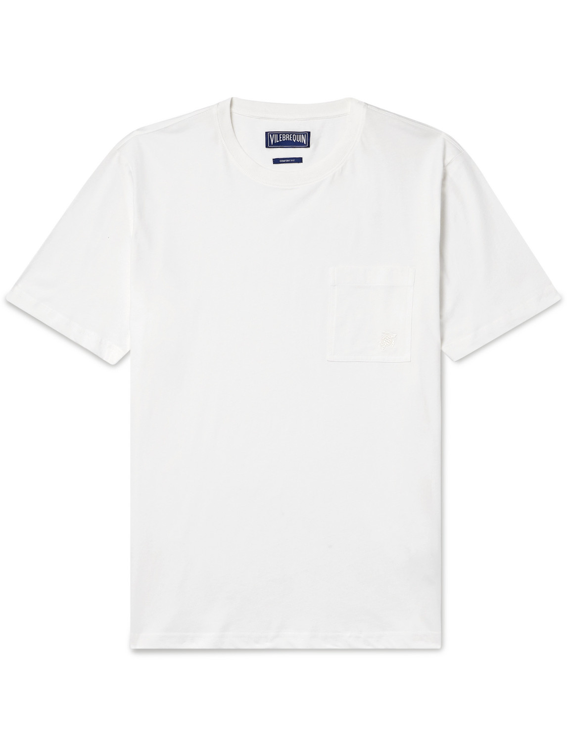 Titan Slim-Fit Logo-Embroidered Cotton-Jersey T-Shirt