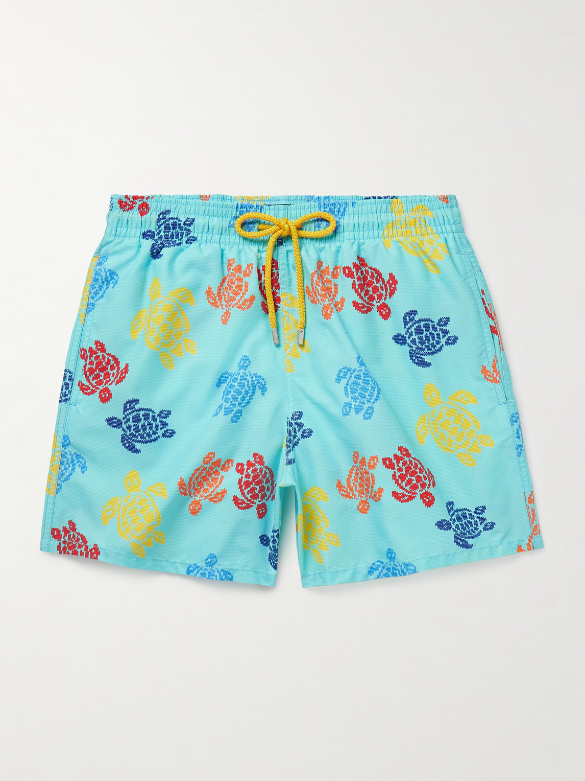 Vilebrequin Moorea traight-Leg Mid-Length Printed ECONYL® wim horts - Men