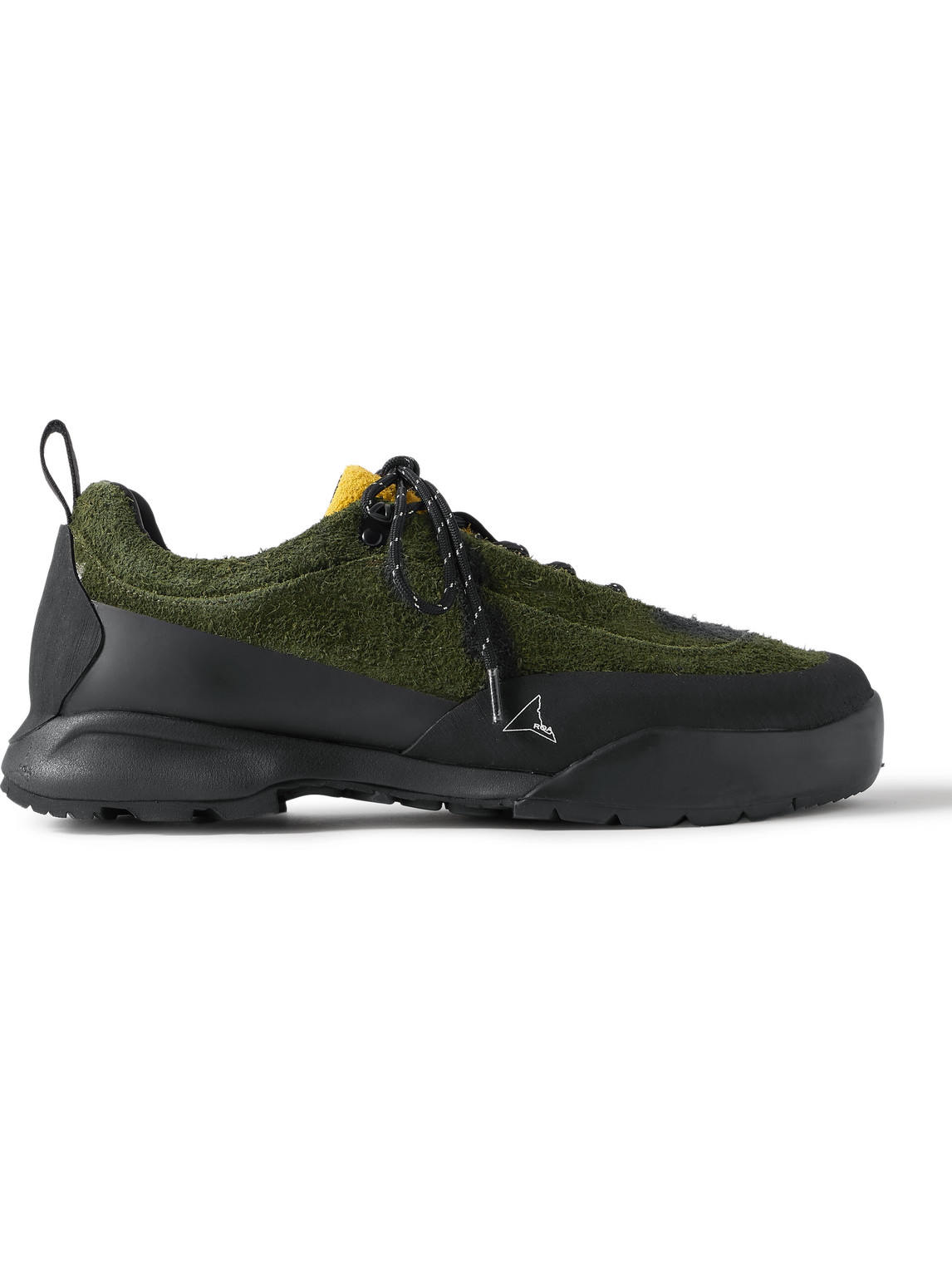 Cingino Leather and Rubber-Trimmed Microfibre Hiking Sneakers