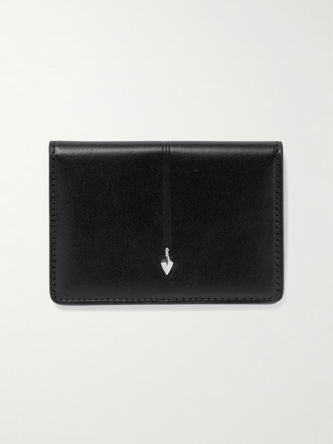 Jacques Marie Mage Cassandre Leather Bifold Wallet In Black