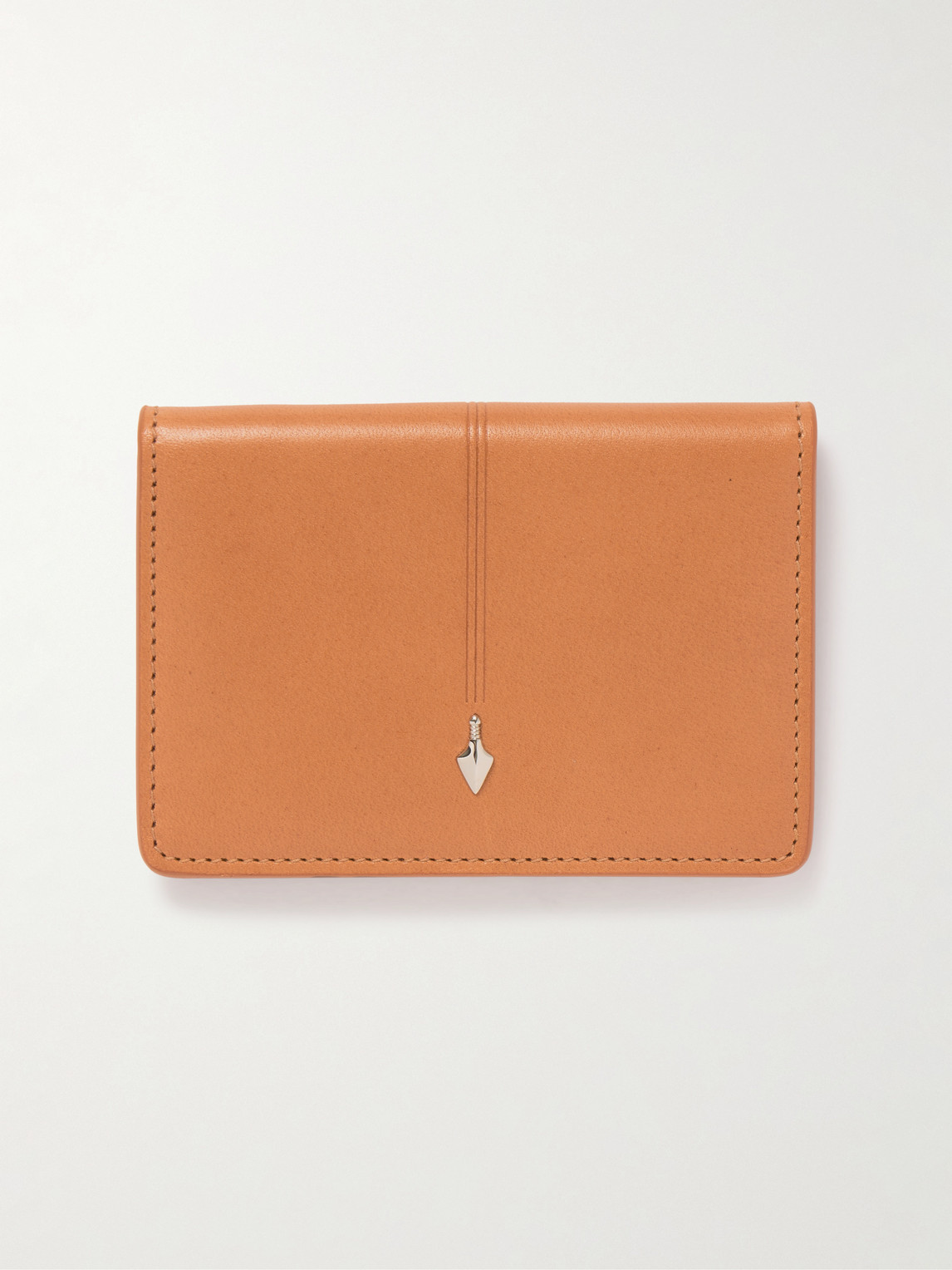 Jacques Marie Mage Cassandre Leather Bifold Wallet In Brown