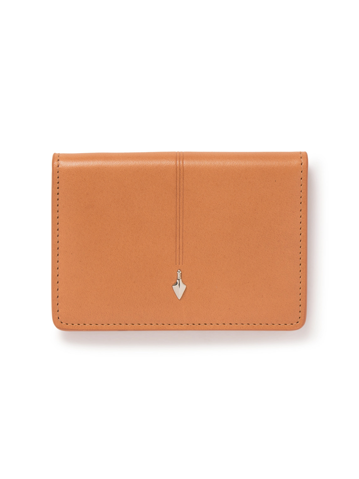 Jacques Marie Mage Cassandre Leather Bifold Wallet In Brown