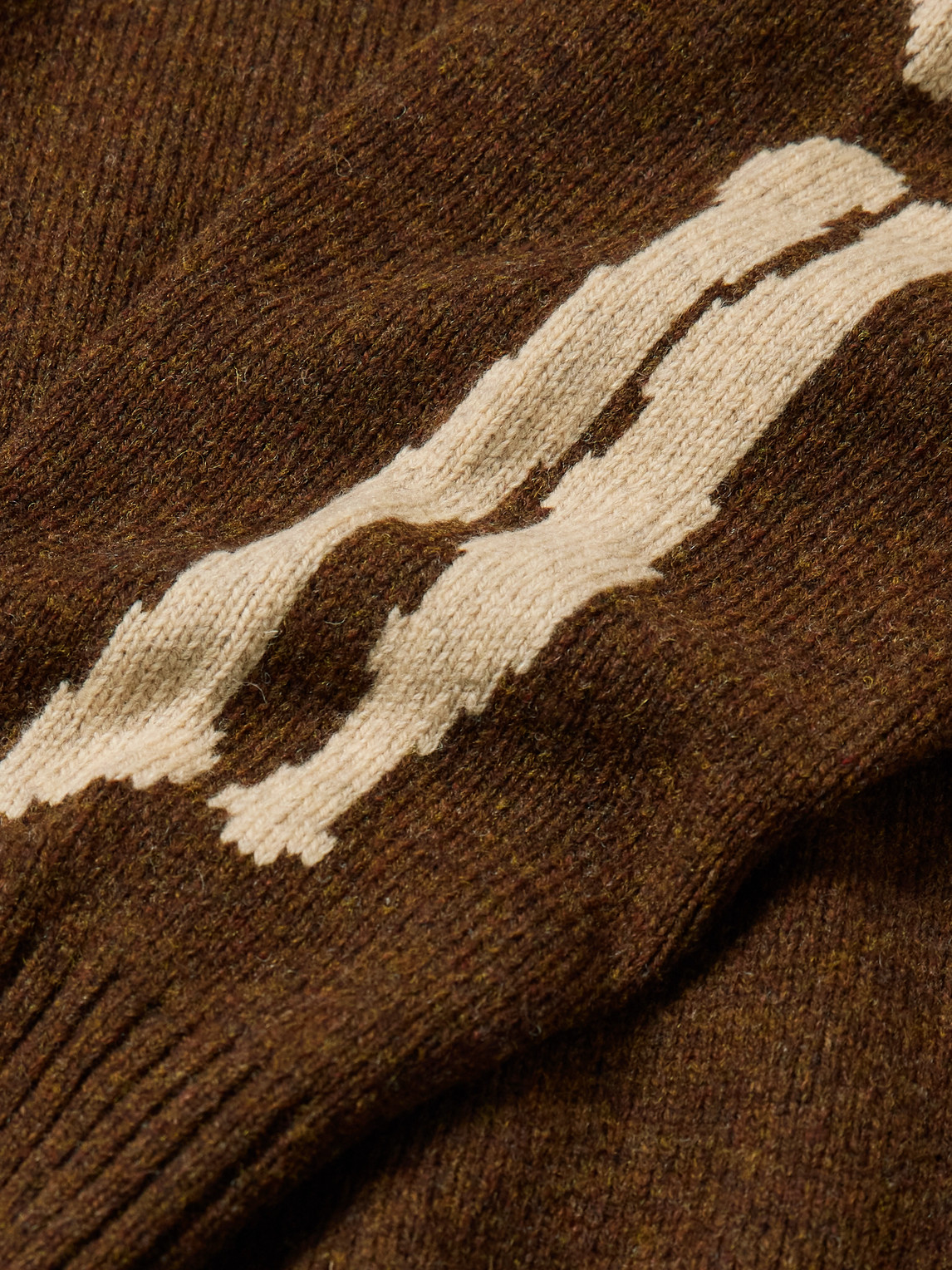 Oversized Intarsia Sweater