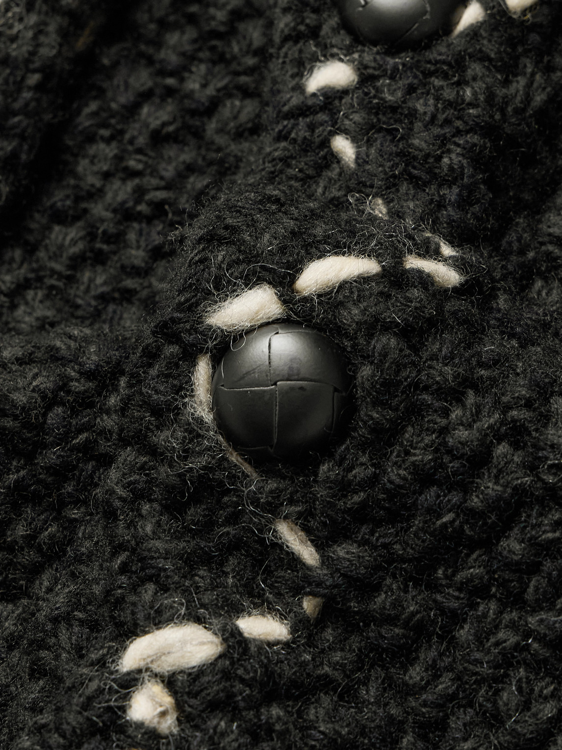 Shop Kapital Embroidered Wool Jacket In Black