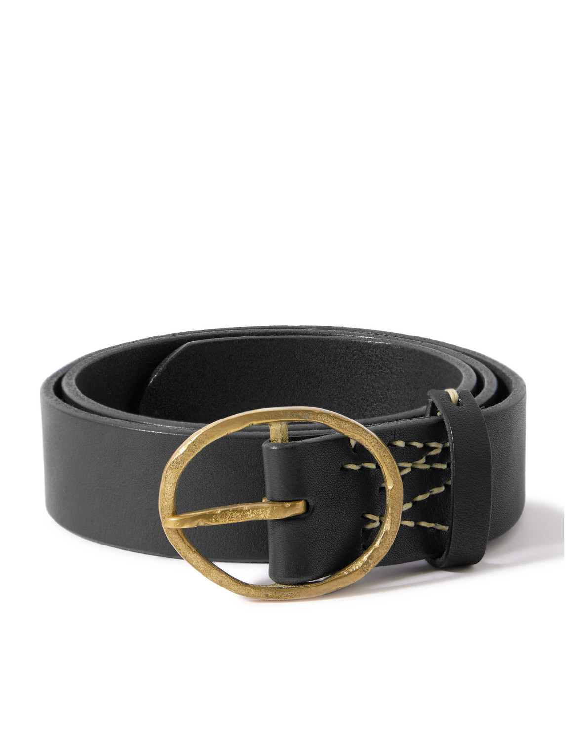 3.5cm Oiled-Leather Belt