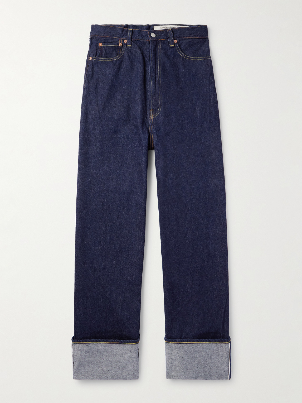 Kapital New Momonroe Wide-leg Jeans In Blue