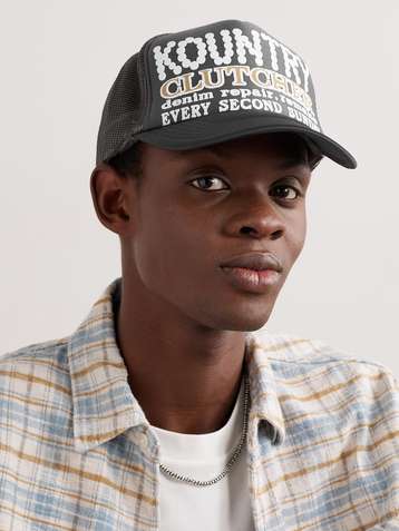 kapital kountry pearl clutcher truck cap hat trucker gray