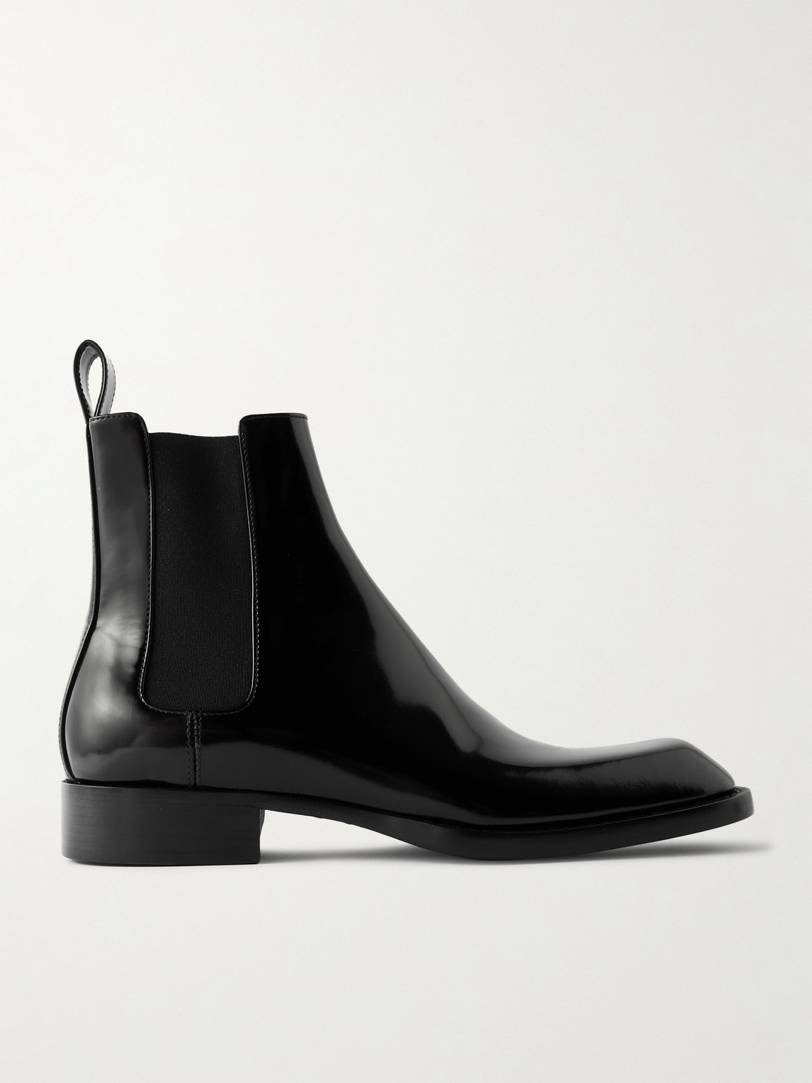 Saint Laurent Vadim Polished-Leather Chelsea Boots - Men