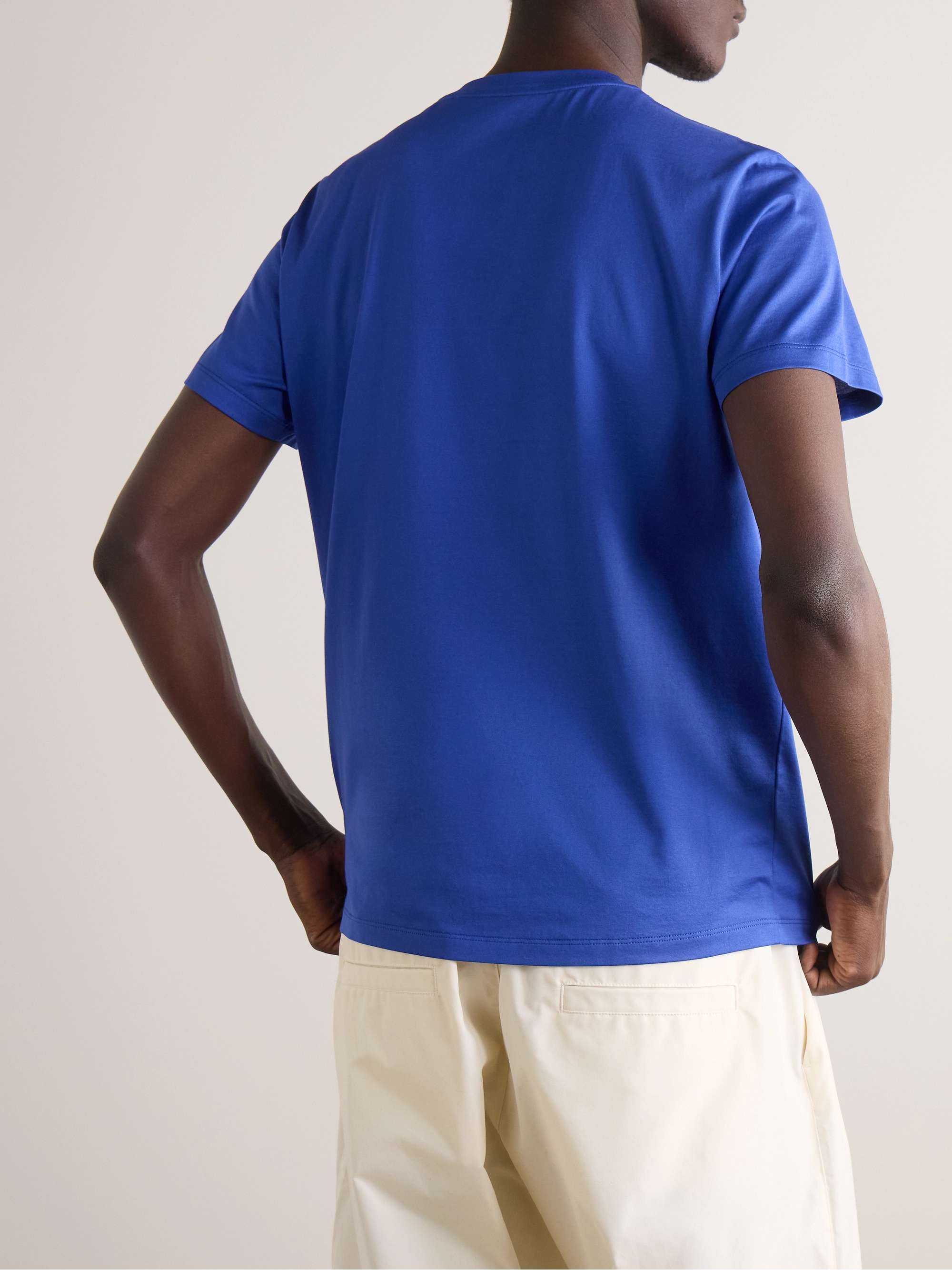 MONCLER Logo-Appliquéd Cotton-Jersey T-Shirt