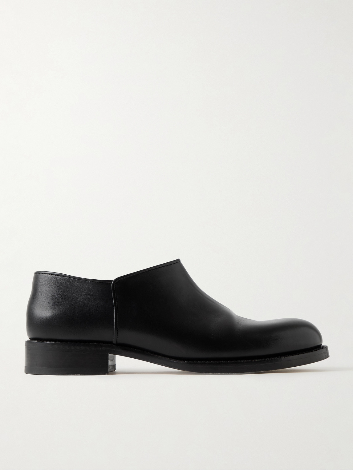 Nobilis Shoe Boot Leather Slip-On Derby Shoes