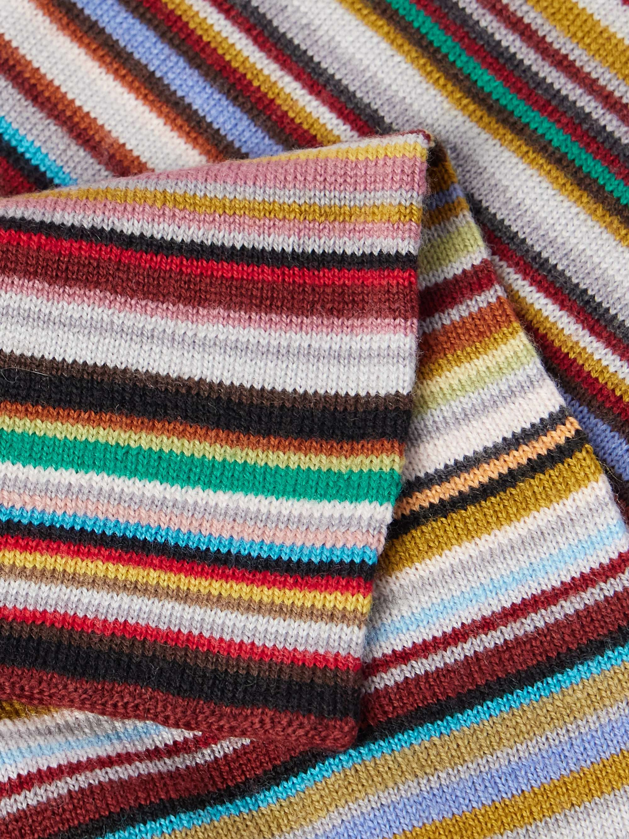 PAUL SMITH Striped Wool Scarf for Men | MR PORTER PAUL SMITH Striped Wool Scarf for Men | MR PORTER