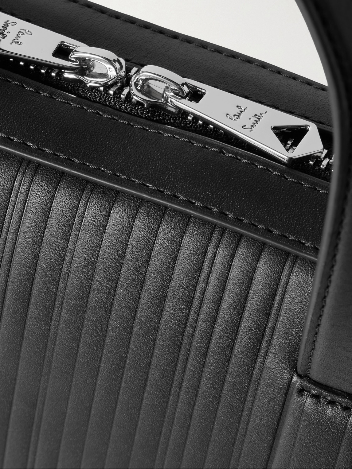 PAUL SMITH DEBOSSED LEATHER BRIEFCASE