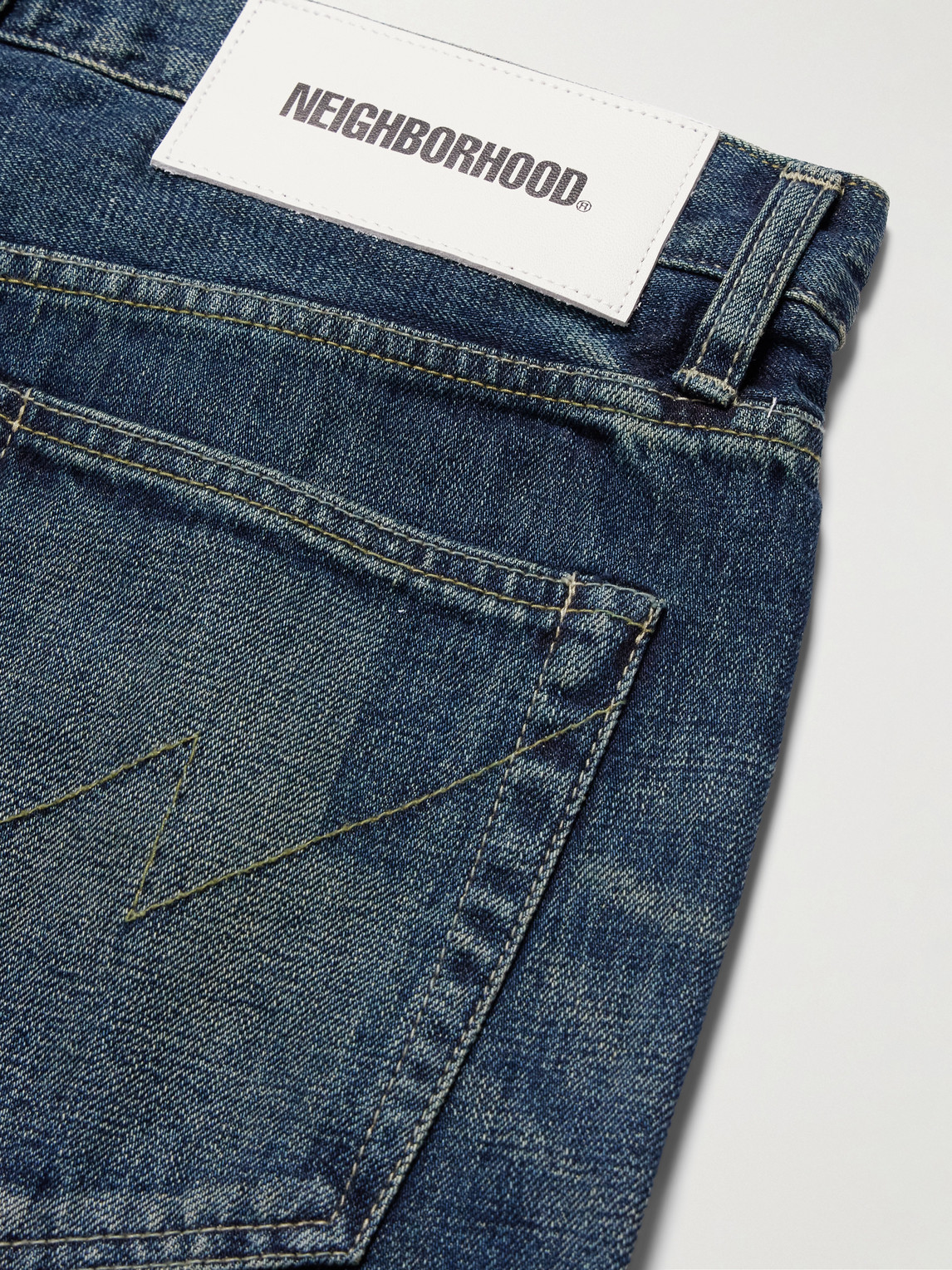 NEIGHBORHOOD STRAIGHT-LEG SELVEDGE JEANS
