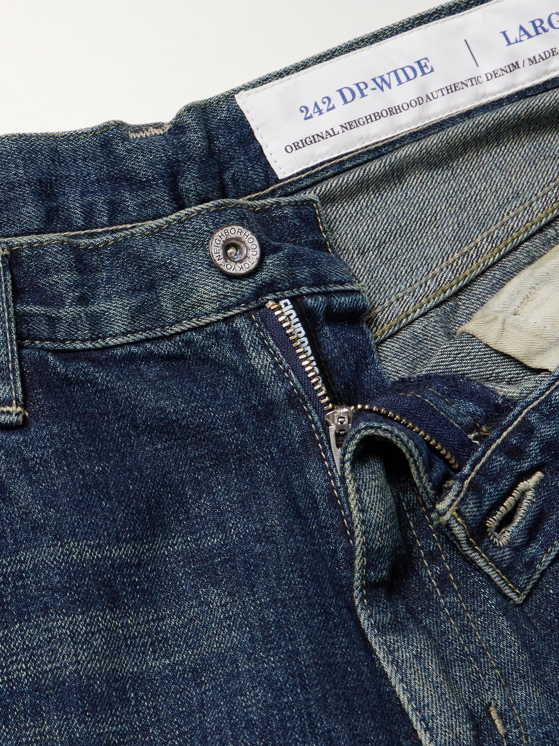 NEIGHBORHOOD STRAIGHT-LEG SELVEDGE JEANS