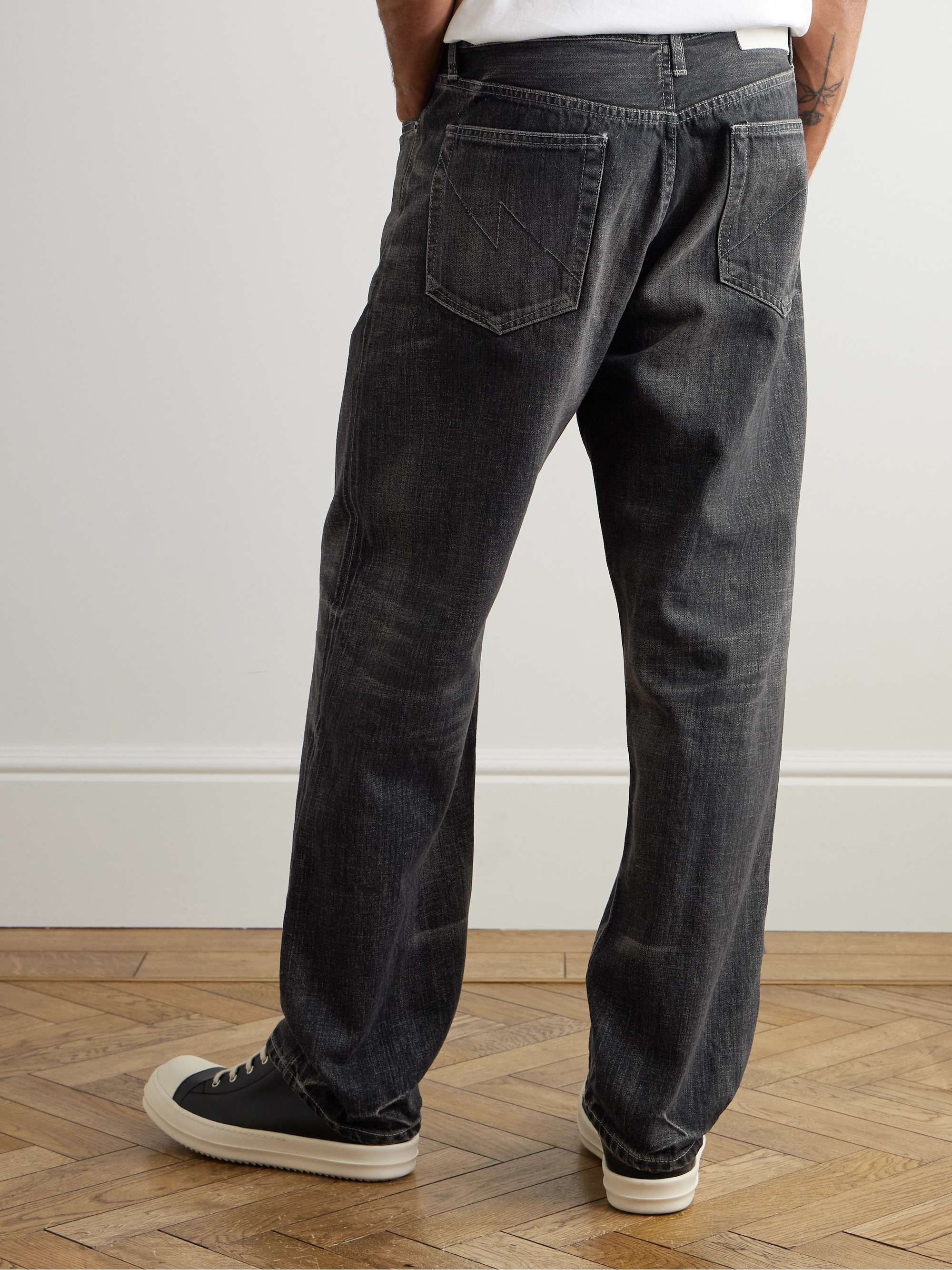 NEIGHBORHOOD DP Basic Straight-Leg Selvedge Jeans for Men