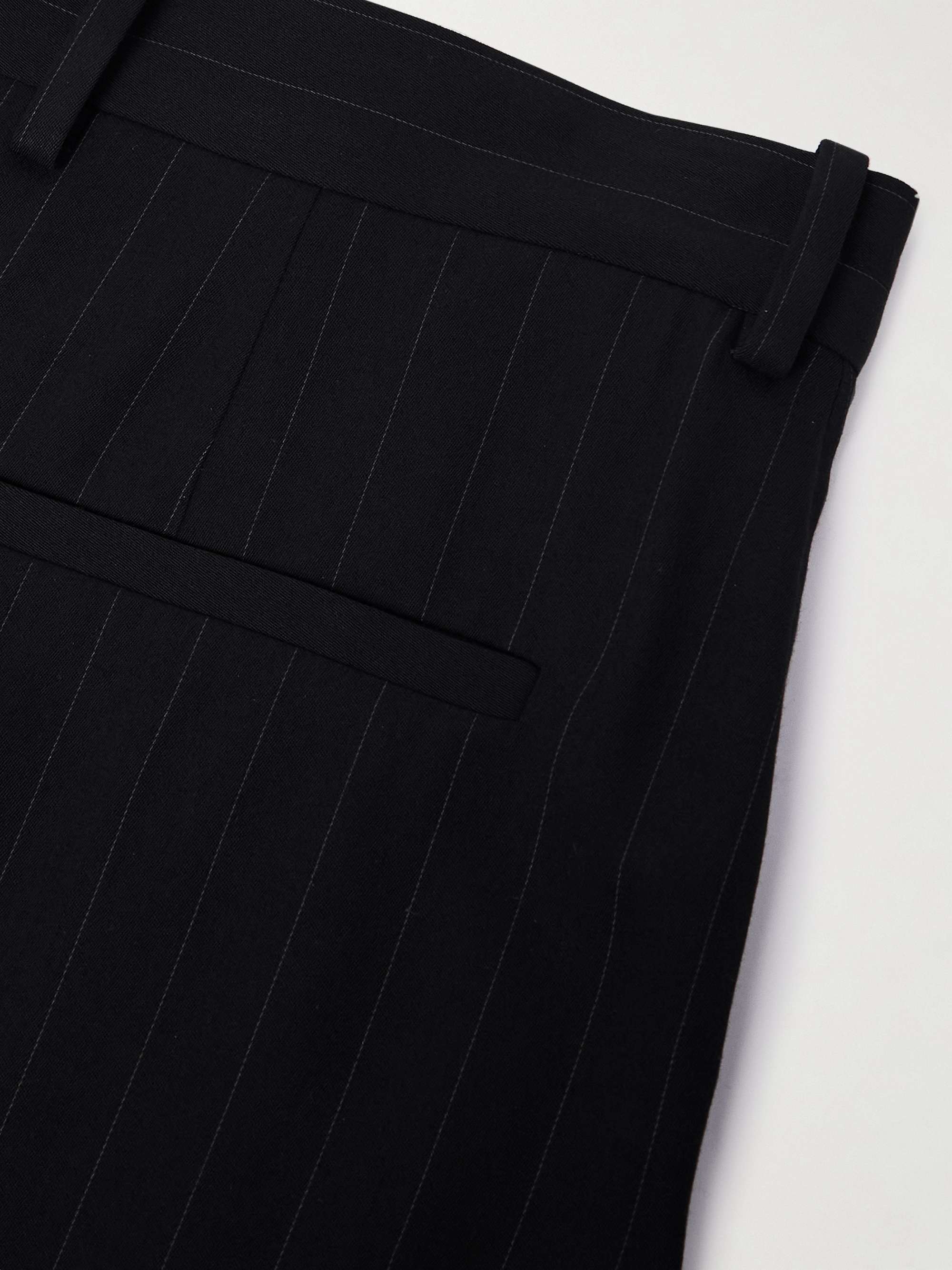 ACNE STUDIOS Wide-Leg Pinstriped Twill Trousers for Men | MR ACNE STUDIOS Wide-Leg Pinstriped Twill Trousers for Men | MR