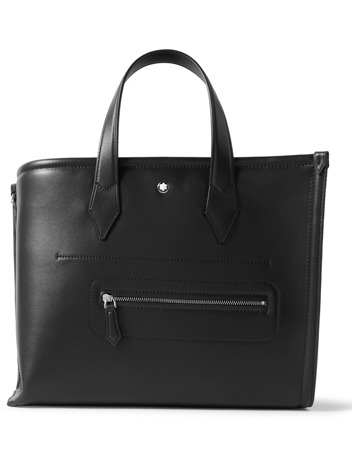 Montblanc - Leather Tote Bag - Curated Menswear