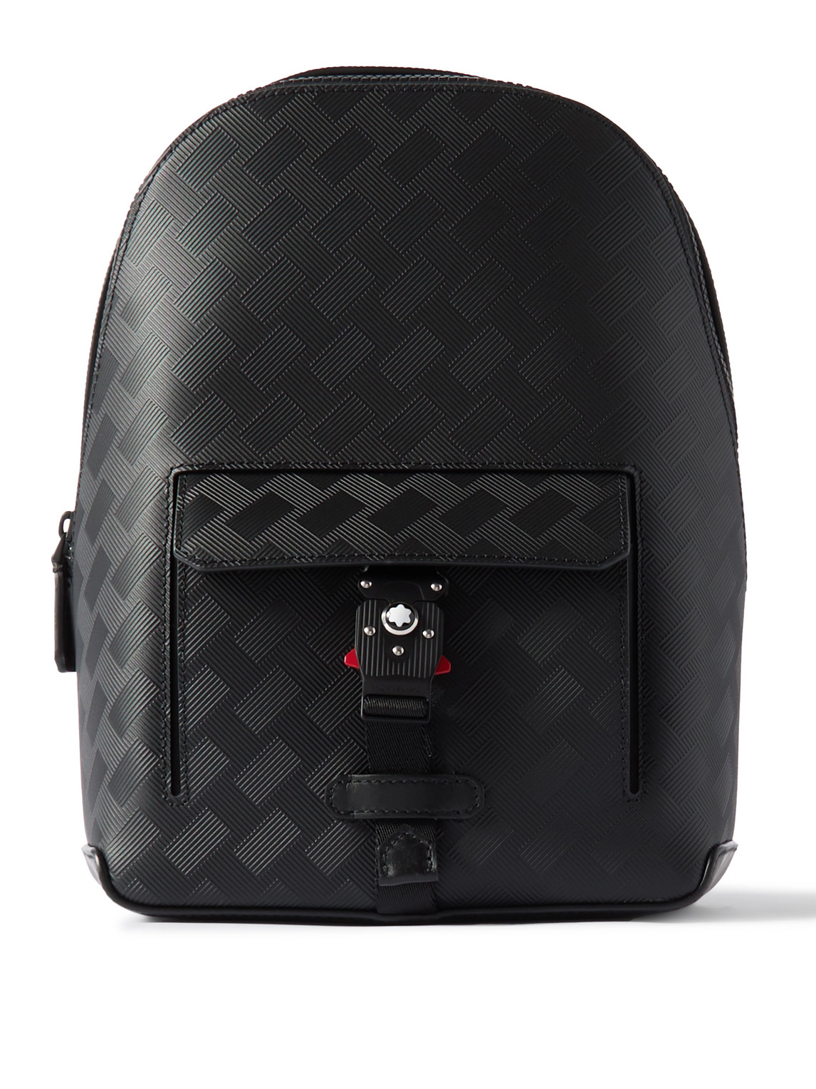 Montblanc Extreme 3.0 Mini Textured-leather Backpack In Black