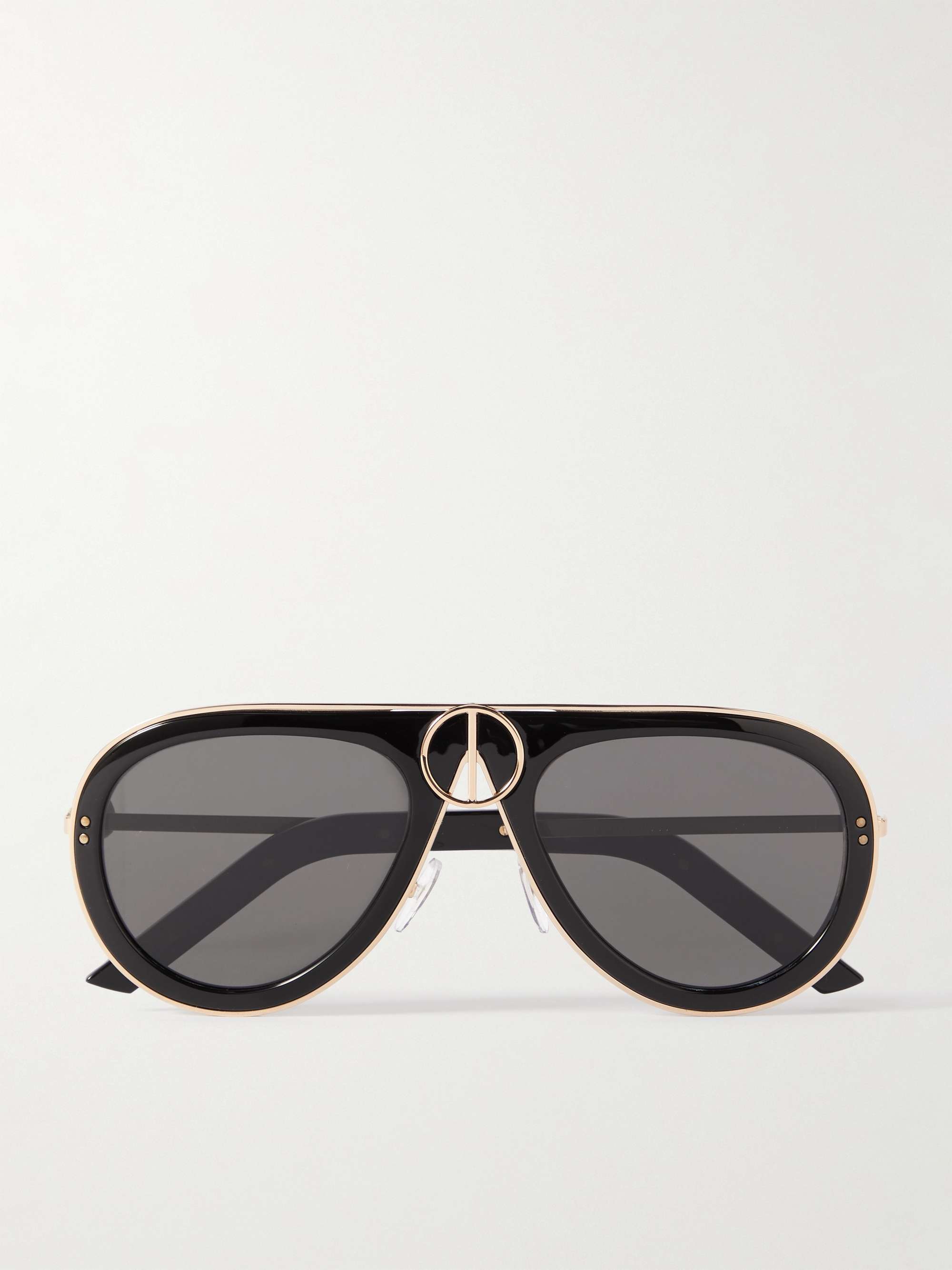 Inez Vinoodh Aviator Style Parley Ocean Plastic Sunglasses