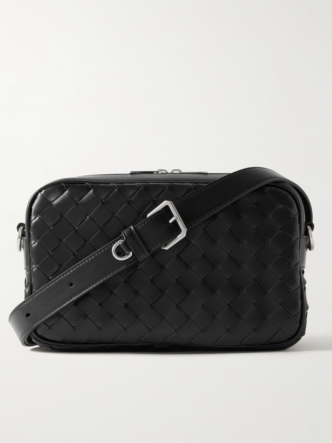 Bottega Veneta Intrecciato Leather Messenger Bag - Men