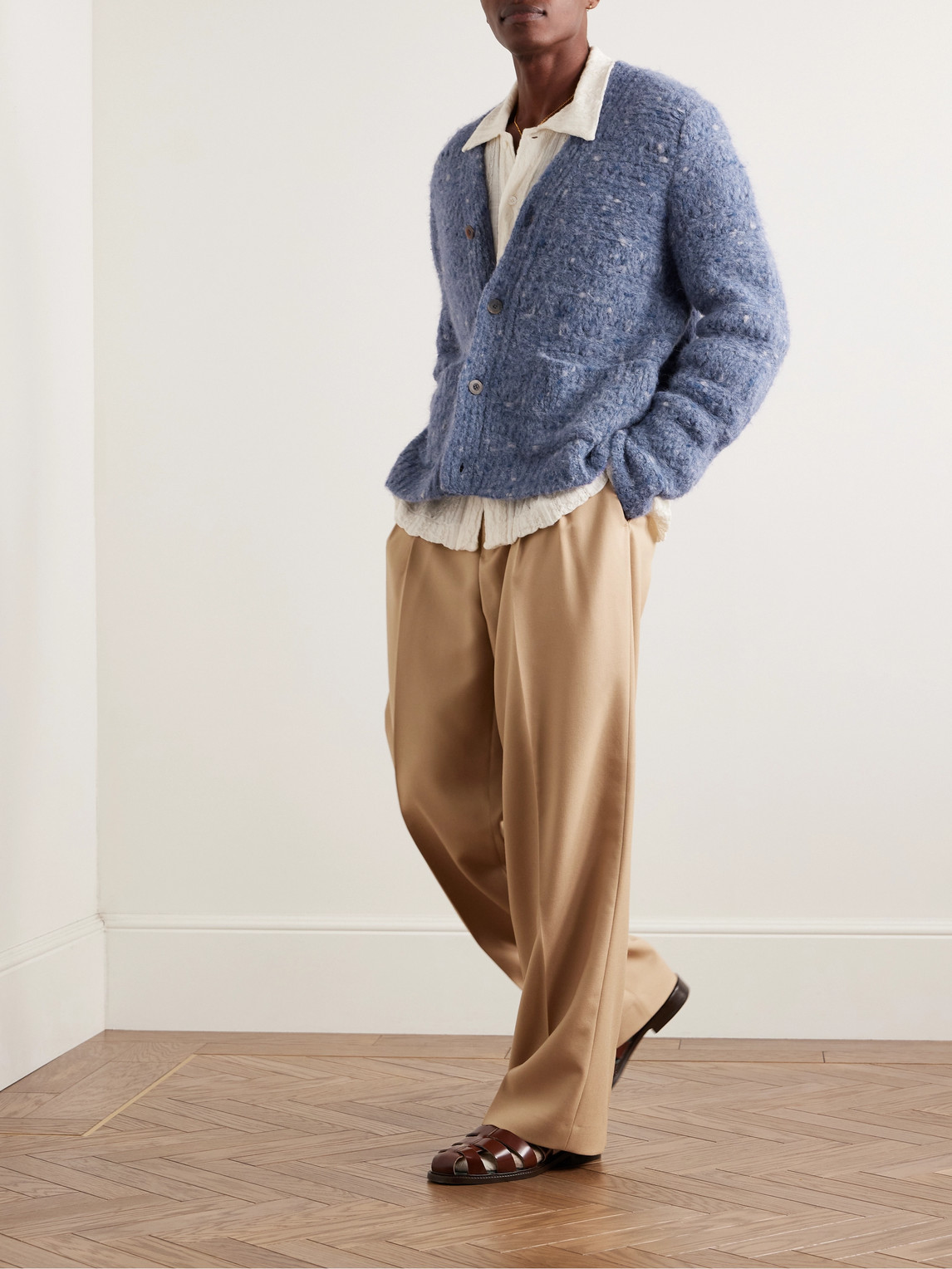 CORRIDOR CANTA ALPACA-BLEND CARDIGAN