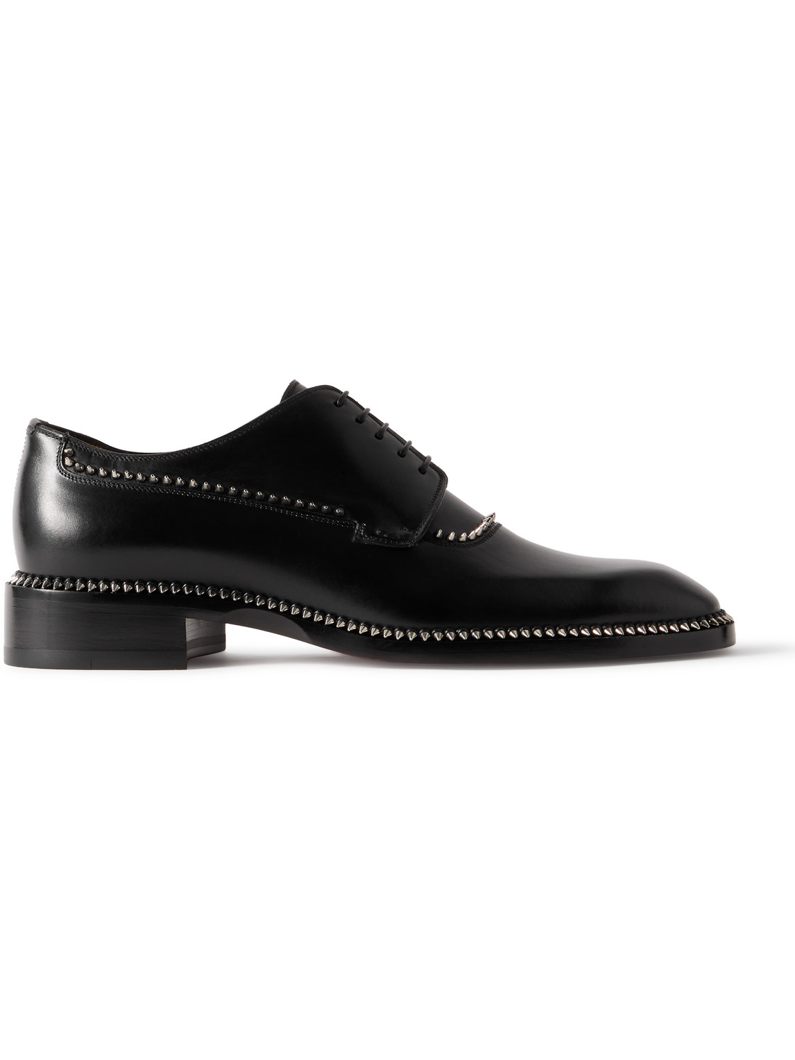 Cocoriclou Studded Leather Derby Shoes