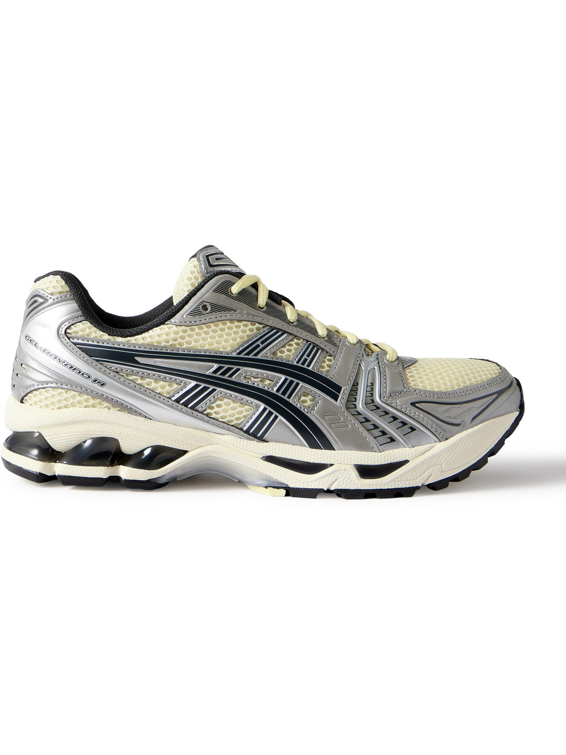 Asics - GEL-KAYANO® 14 Metallic Rubber-Trimmed Mesh Sneakers