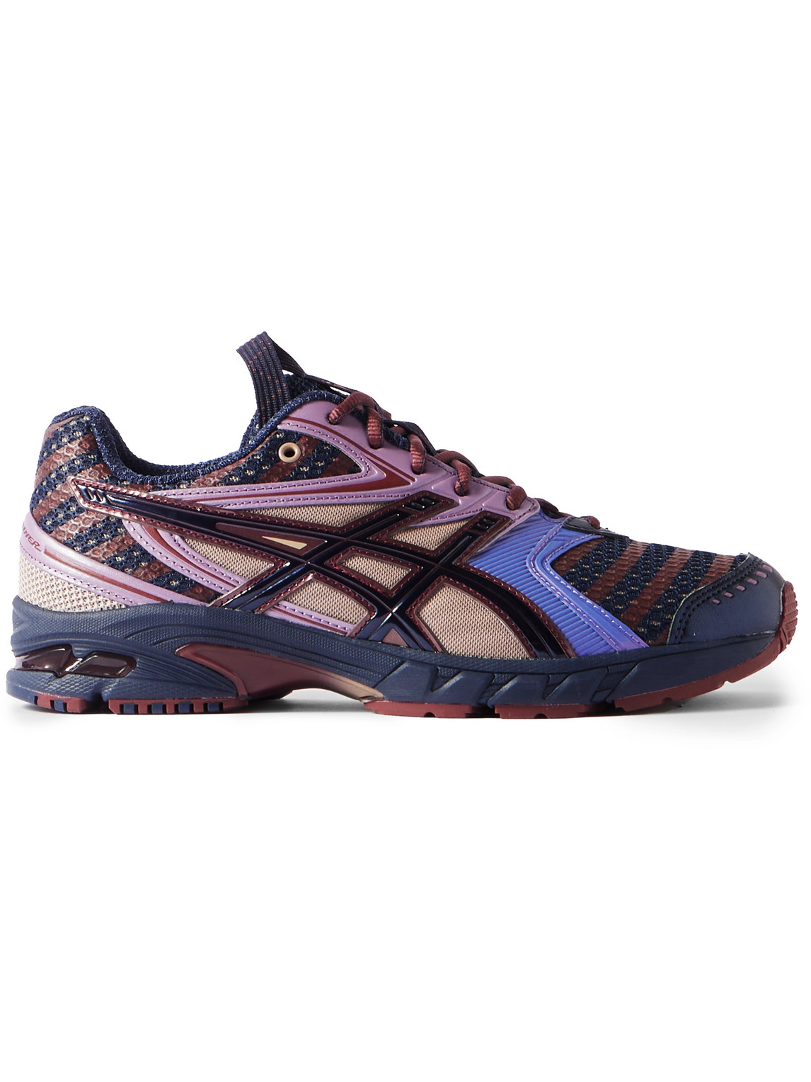 Asics Ub9-s Gel-ds Trainer 14 Rubber-trimmed Mesh Trainers In Purple