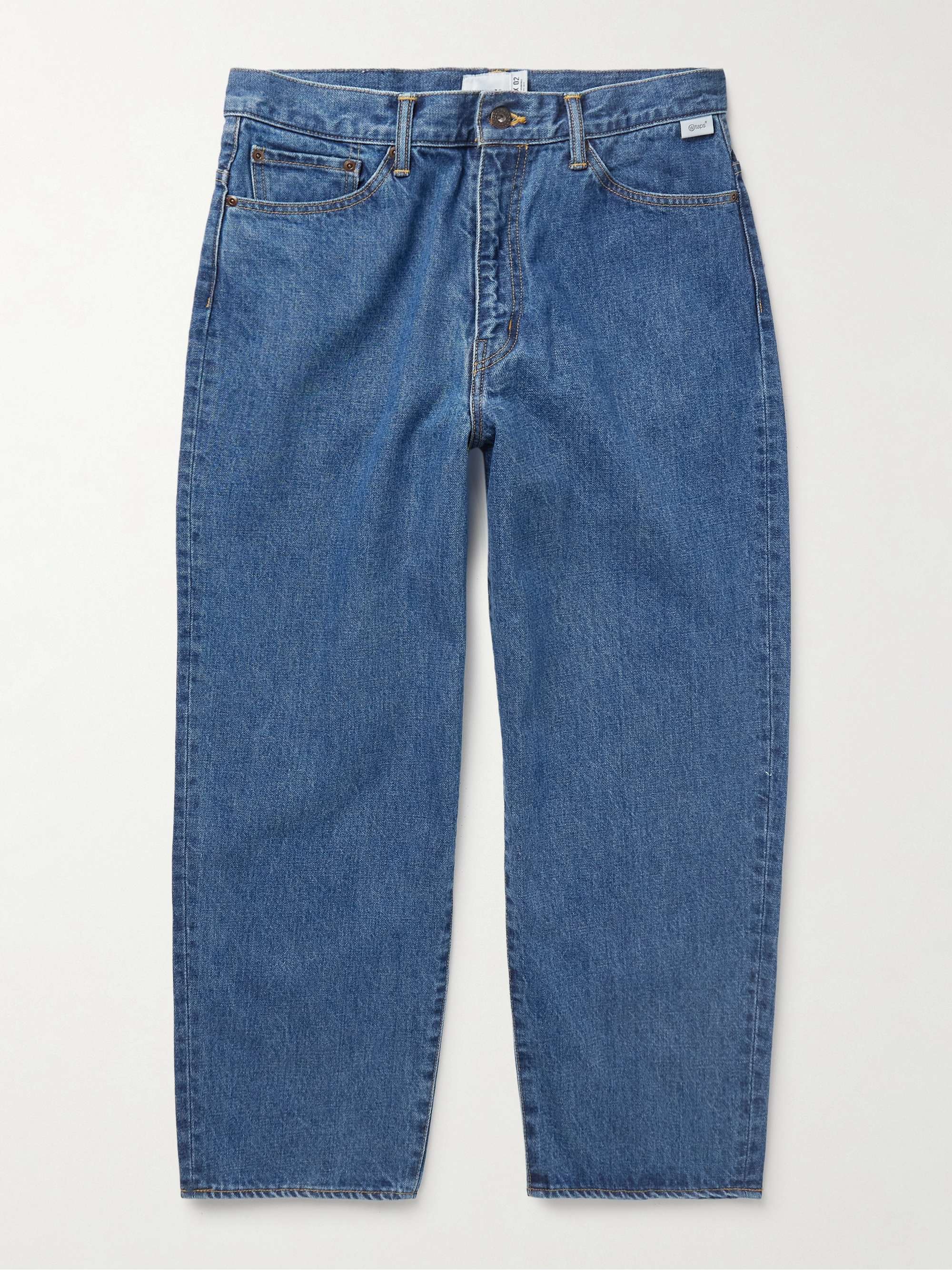 WTAPS® Barrel-Leg Embroidered Jeans for Men | MR PORTER WTAPS® Barrel-Leg Embroidered Jeans for Men | MR PORTER