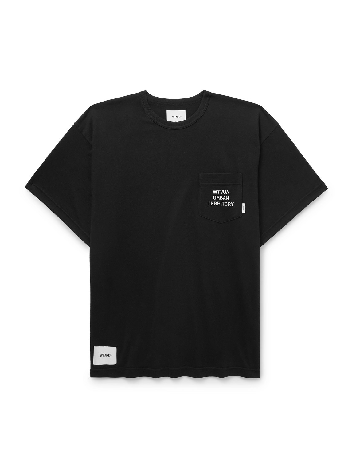 Logo-Appliquéd Embroidered Cotton-Blend Jersey T-Shirt
