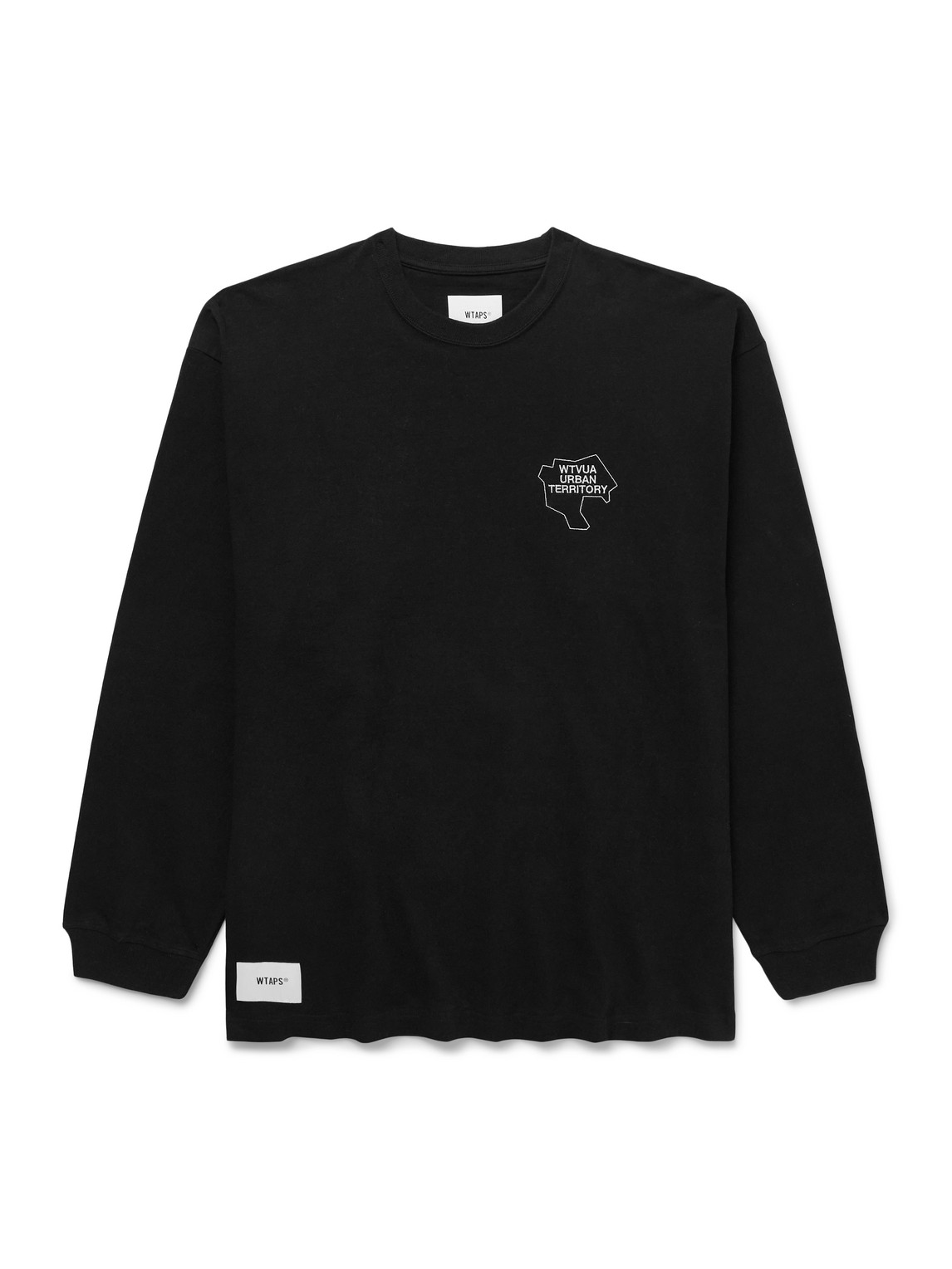 Logo-Appliquéd Embroidered Cotton-Jersey T-Shirt