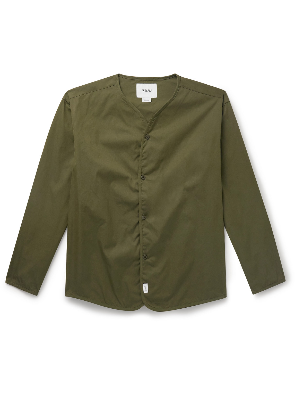 Logo-Print Cotton and Nylon-Blend Shirt